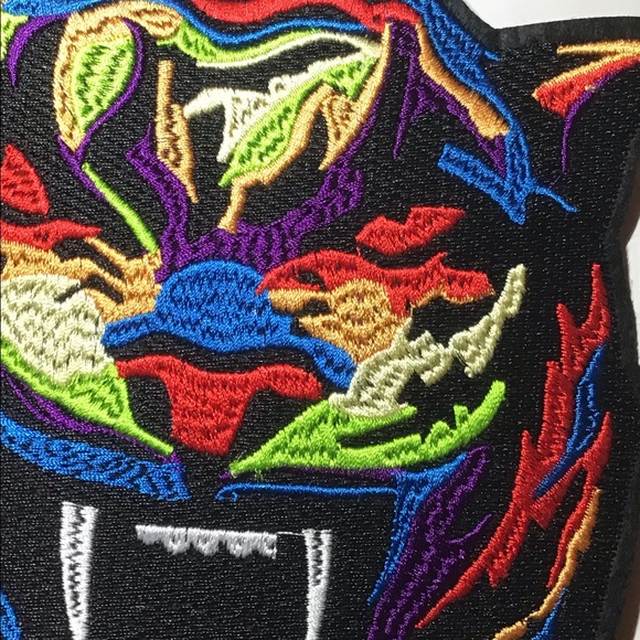 8” Panther-Tiger-cougar head iron on patch - Picture 2 of 4